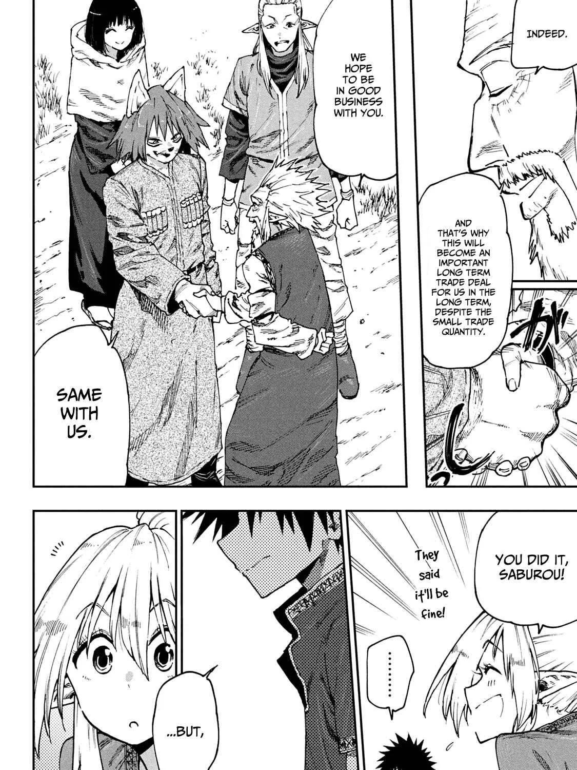 Mazumeshi Elf to Youbokugurashi Chapter 53 page 35 - 
