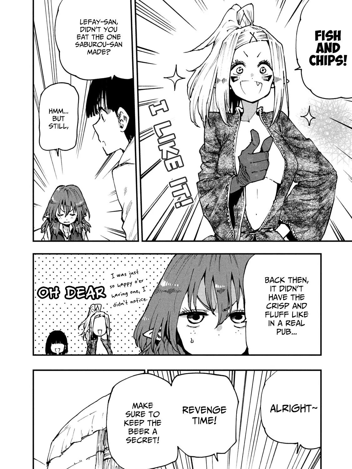 Mazumeshi Elf to Youbokugurashi Chapter 55 page 13 - 