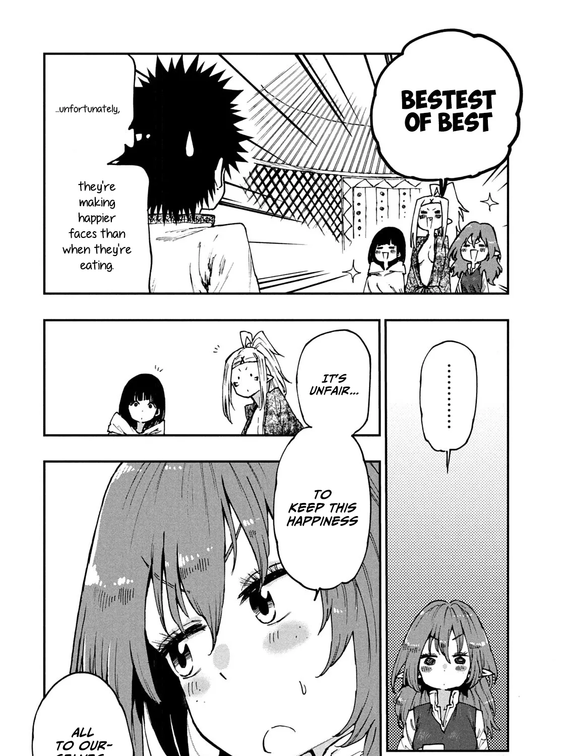 Mazumeshi Elf to Youbokugurashi Chapter 55 page 35 - 
