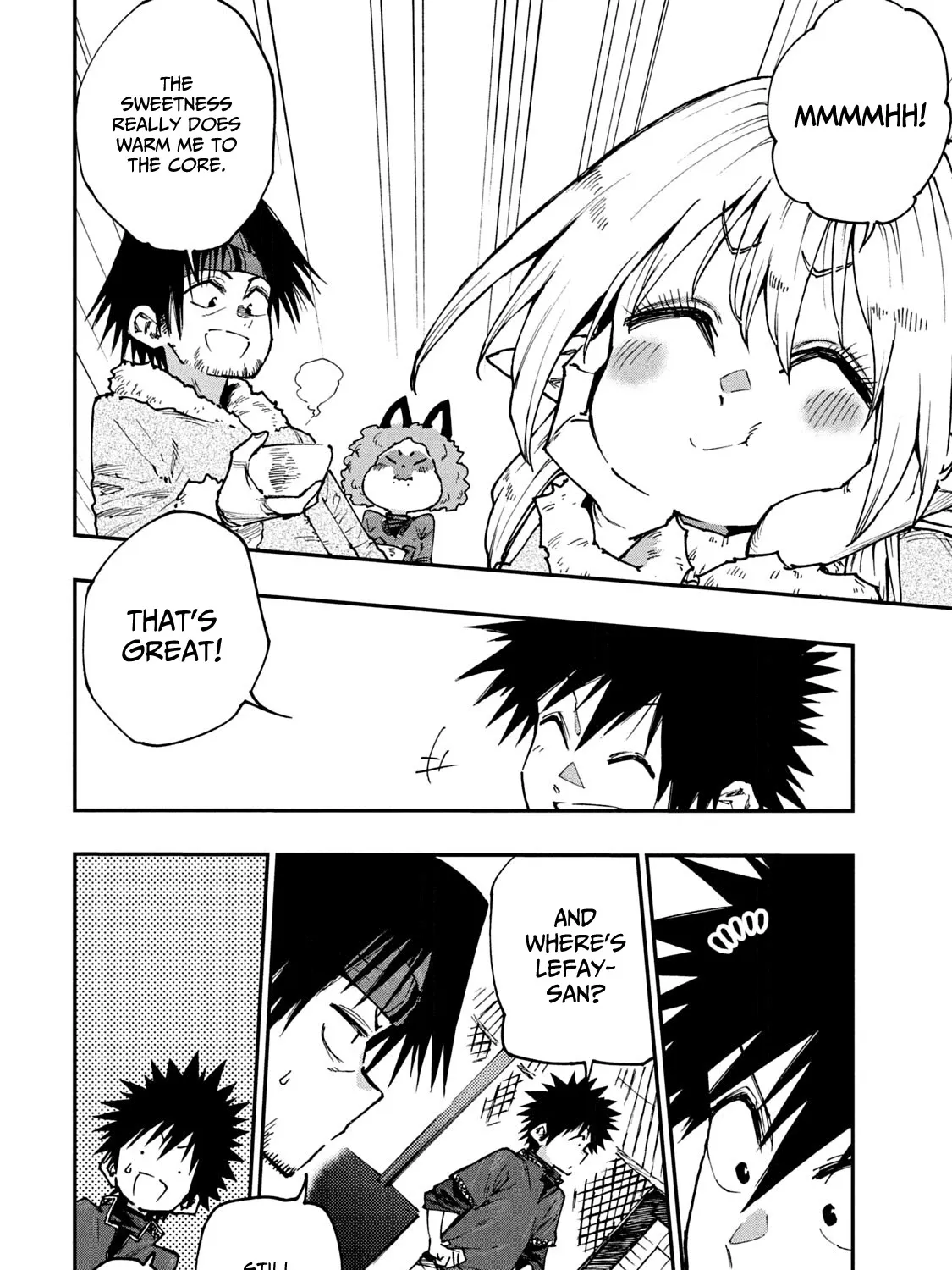 Mazumeshi Elf to Youbokugurashi Chapter 58 page 11 - 