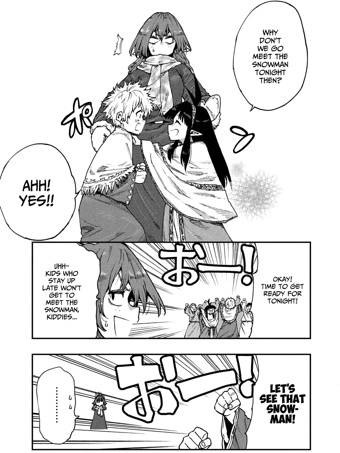 Mazumeshi Elf to Youbokugurashi Chapter 58 page 21 - 