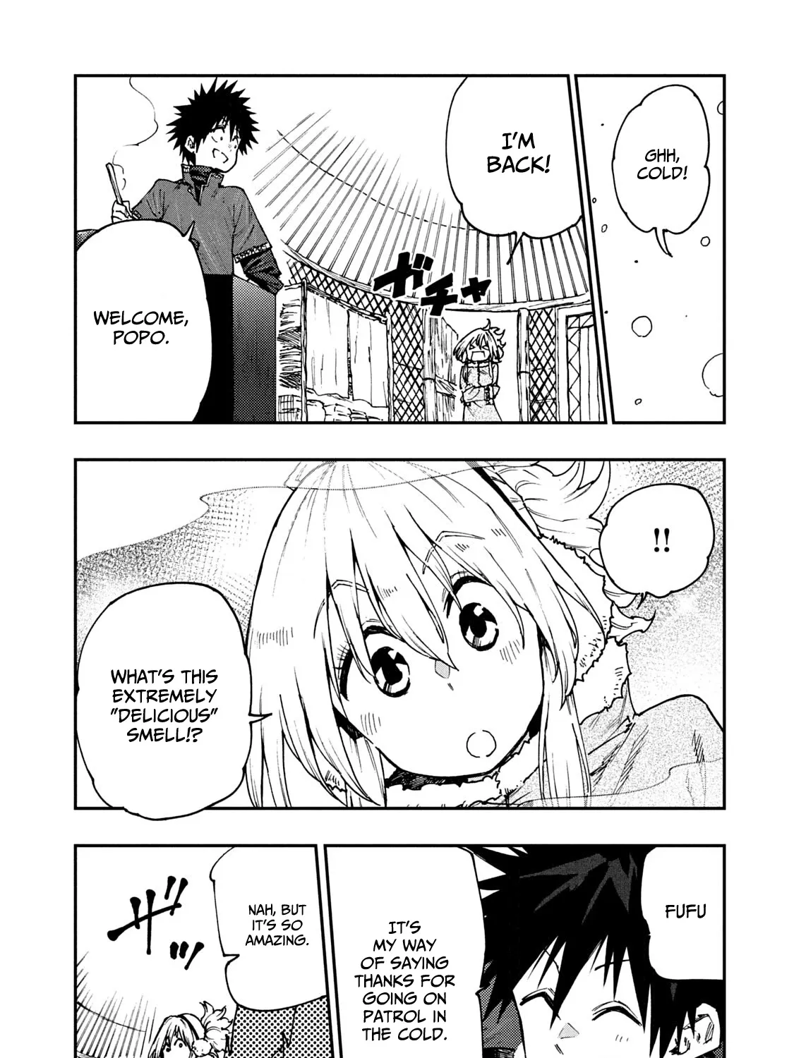 Mazumeshi Elf to Youbokugurashi Chapter 58 page 5 - 