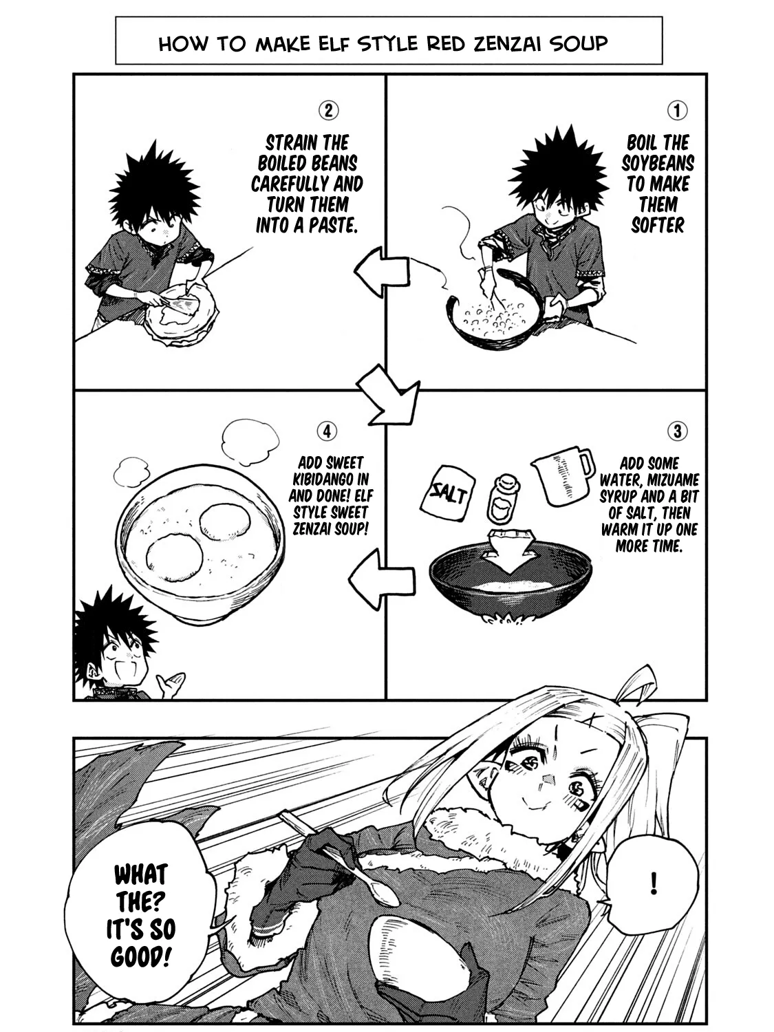 Mazumeshi Elf to Youbokugurashi Chapter 58 page 9 - 