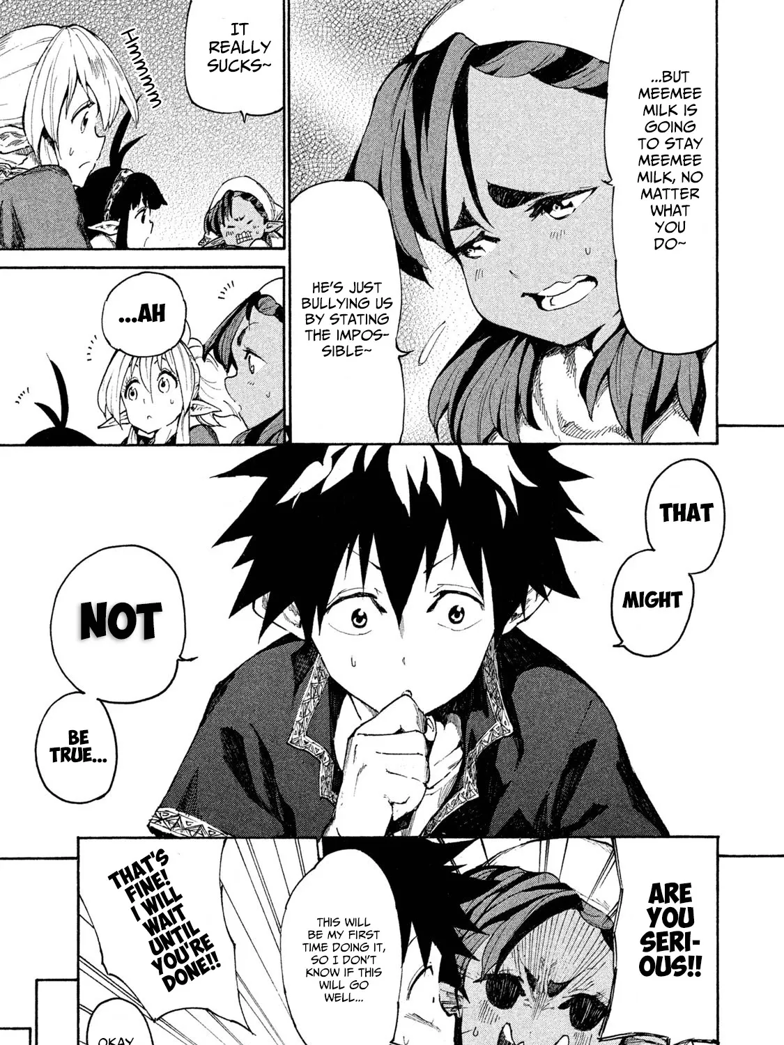 Mazumeshi Elf to Youbokugurashi Chapter 6 page 46 - 