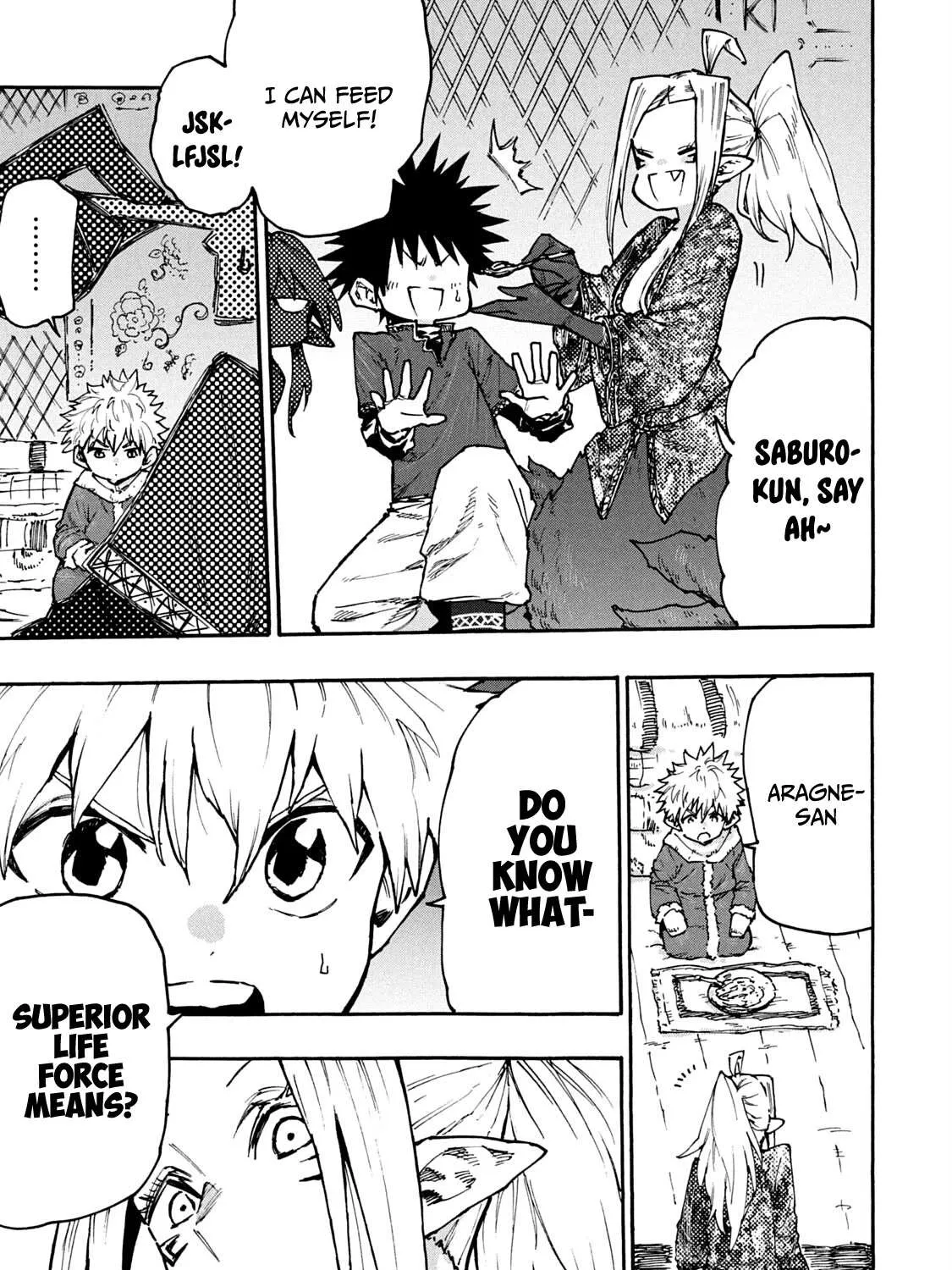 Mazumeshi Elf to Youbokugurashi Chapter 61 page 13 - 
