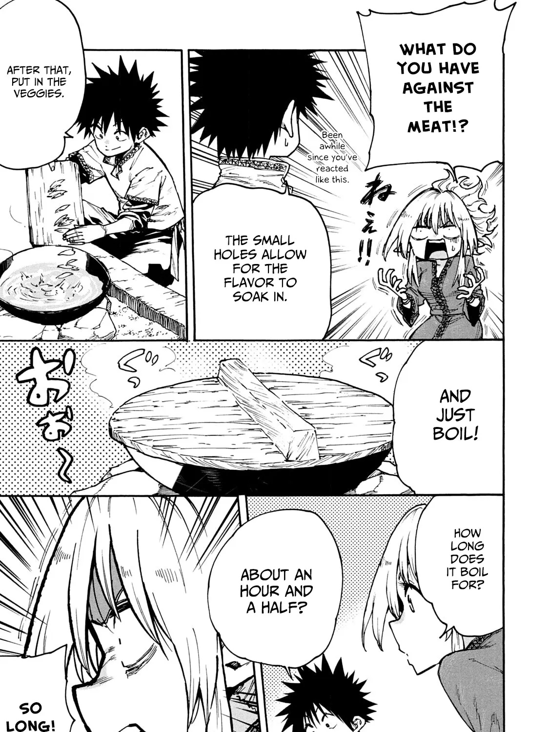 Mazumeshi Elf to Youbokugurashi Chapter 62 page 13 - 
