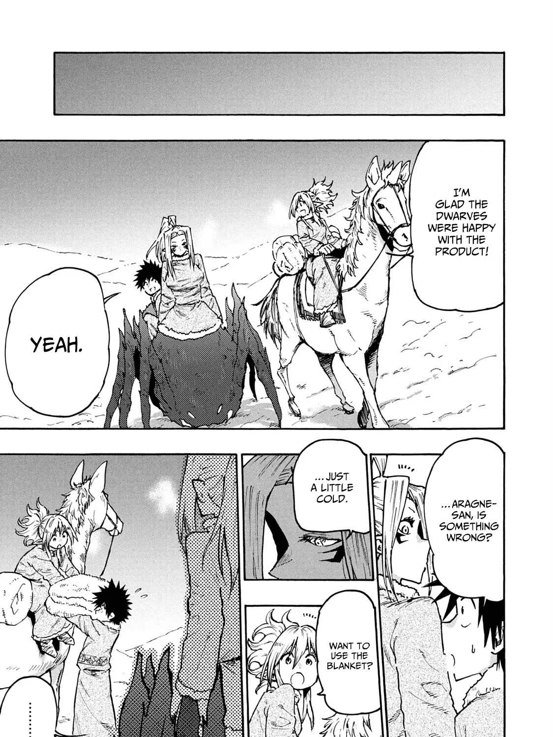 Mazumeshi Elf to Youbokugurashi Chapter 64 page 21 - 