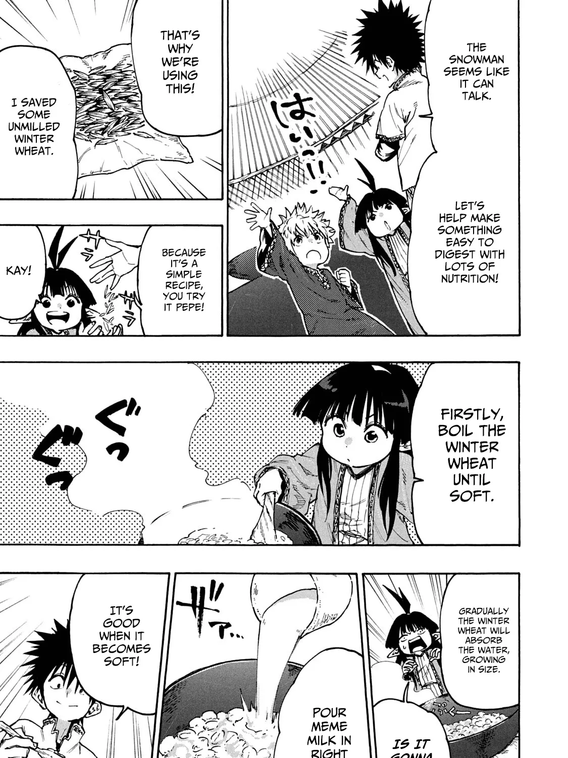 Mazumeshi Elf to Youbokugurashi Chapter 64 page 29 - 