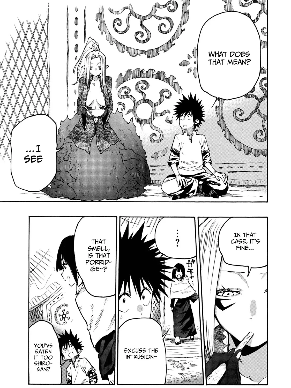 Mazumeshi Elf to Youbokugurashi Chapter 64 page 37 - 