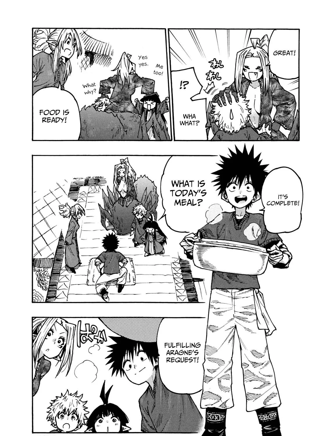 Mazumeshi Elf to Youbokugurashi Chapter 65 page 13 - 