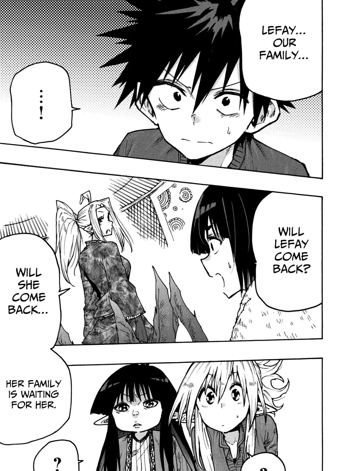 Mazumeshi Elf to Youbokugurashi Chapter 65 page 33 - 