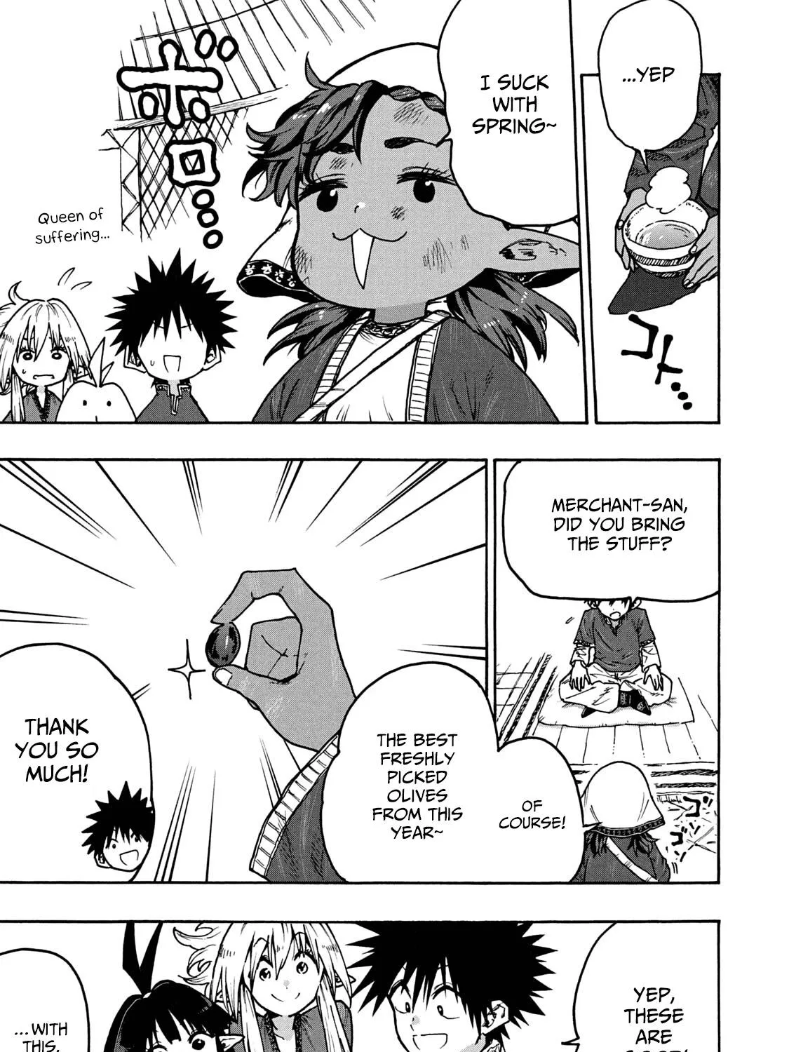 Mazumeshi Elf to Youbokugurashi Chapter 66 page 21 - 