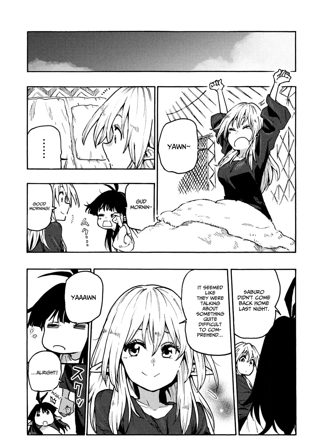 Mazumeshi Elf to Youbokugurashi Chapter 67 page 19 - 