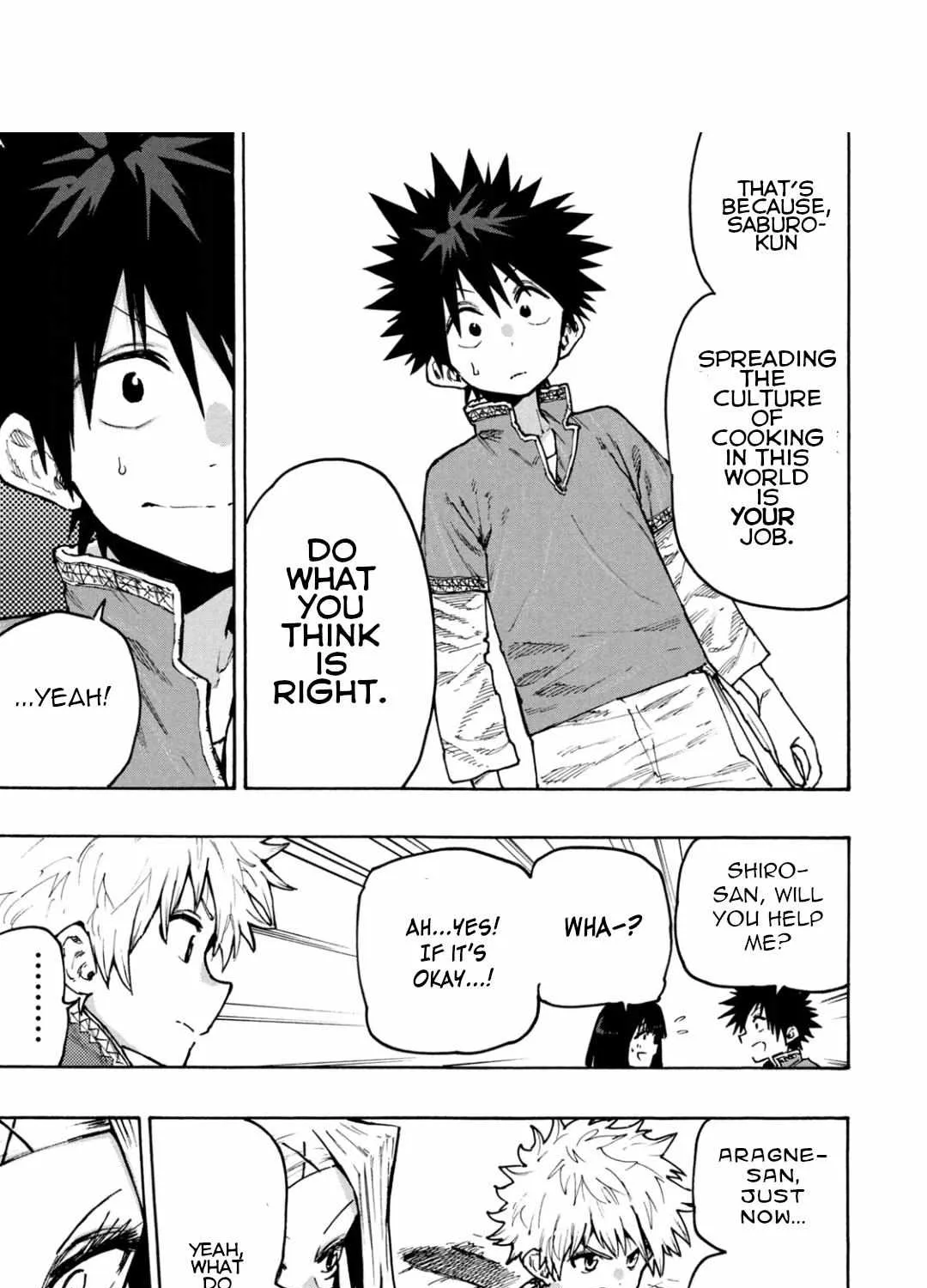 Mazumeshi Elf to Youbokugurashi Chapter 68 page 34 - 