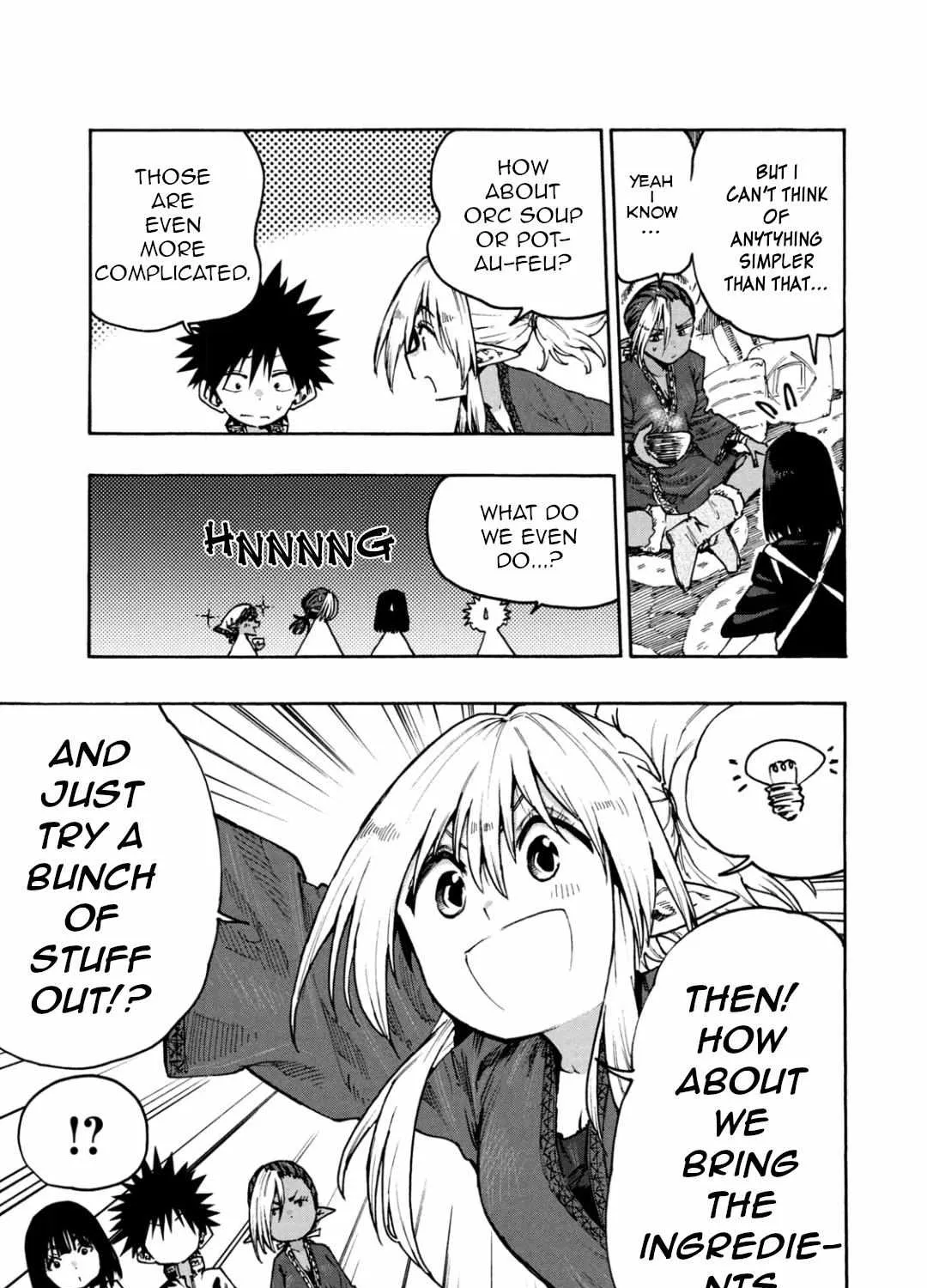 Mazumeshi Elf to Youbokugurashi Chapter 70 page 33 - 