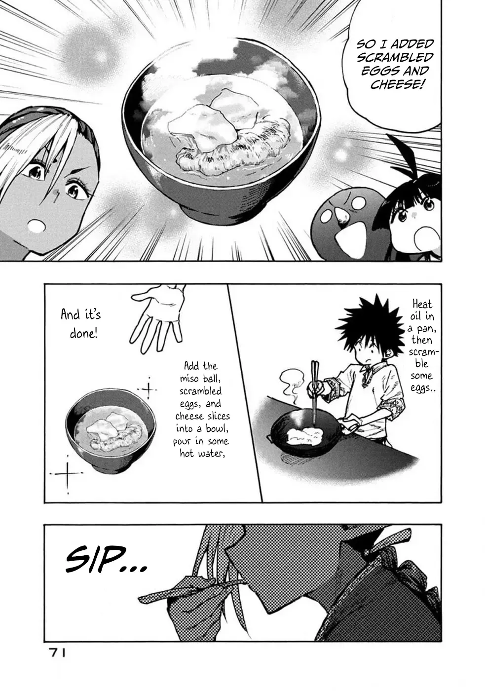 Mazumeshi Elf to Youbokugurashi Chapter 71 page 16 - 