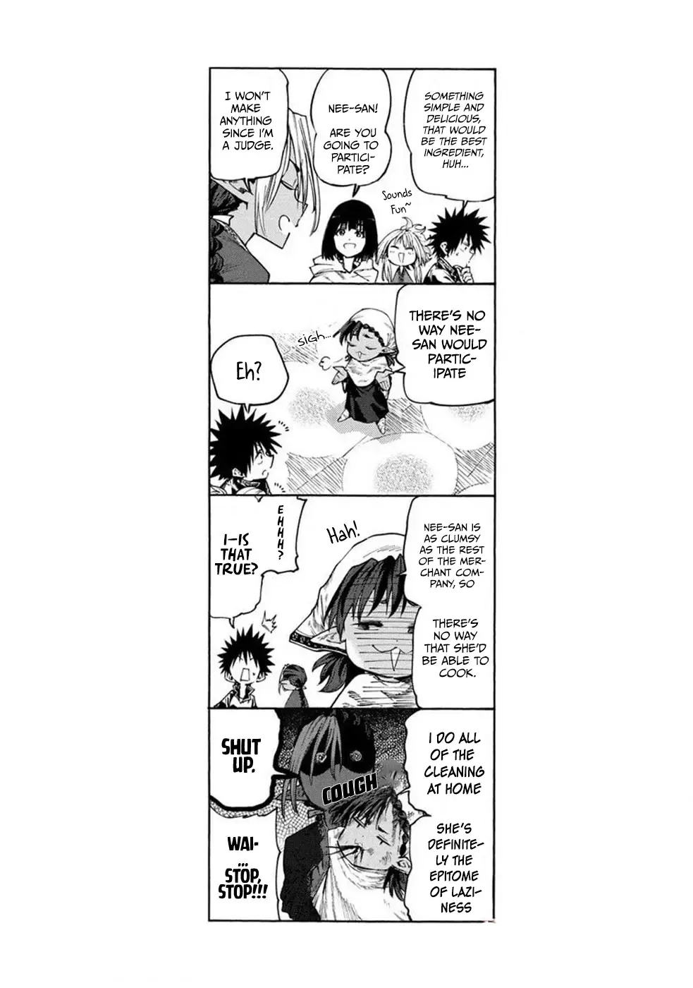 Mazumeshi Elf to Youbokugurashi Chapter 71 page 22 - 