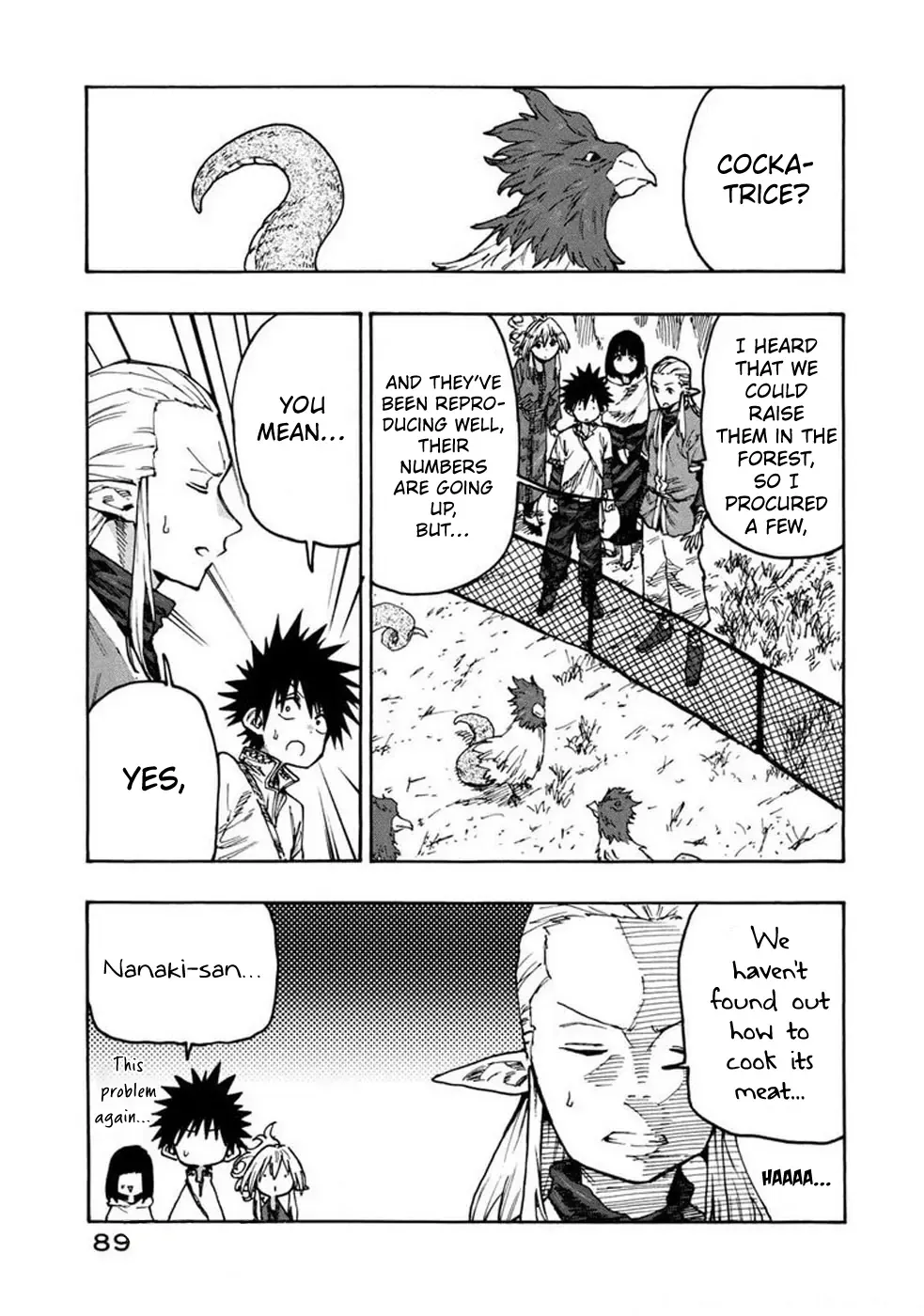 Mazumeshi Elf to Youbokugurashi Chapter 72 page 16 - 