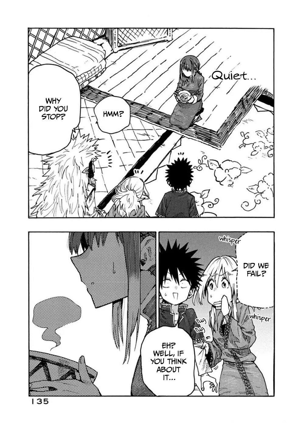 Mazumeshi Elf to Youbokugurashi Chapter 74 page 22 - 