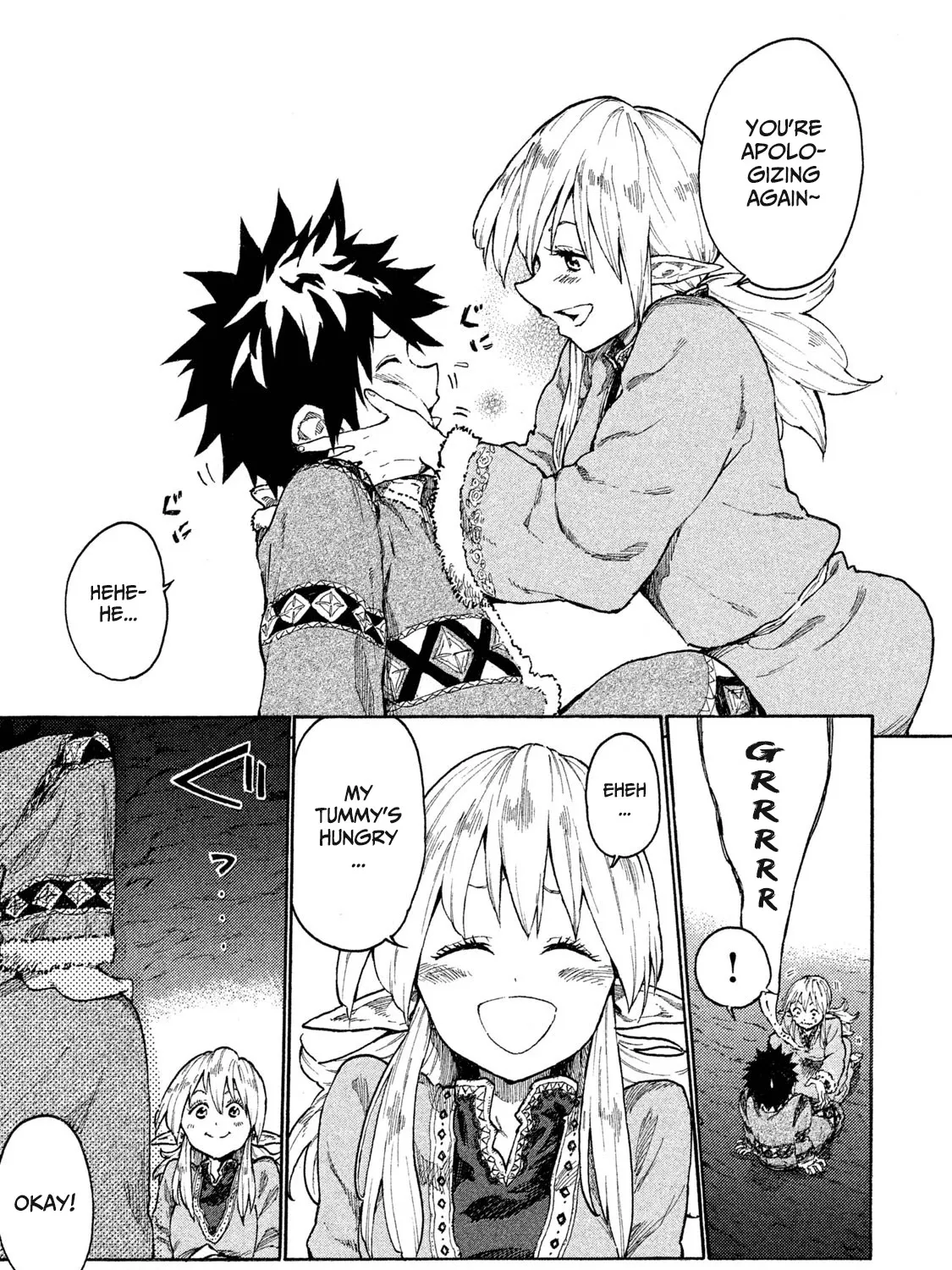 Mazumeshi Elf to Youbokugurashi Chapter 9 page 13 - 