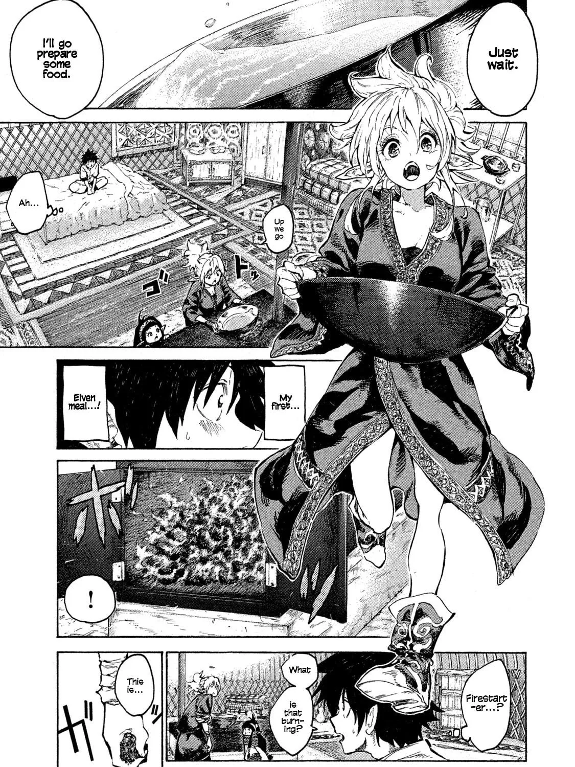 Mazumeshi Elf to Yuboku gurashi Chapter 1 page 26 - 