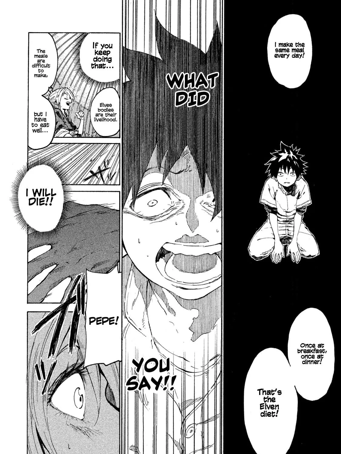 Mazumeshi Elf to Yuboku gurashi Chapter 1 page 44 - 