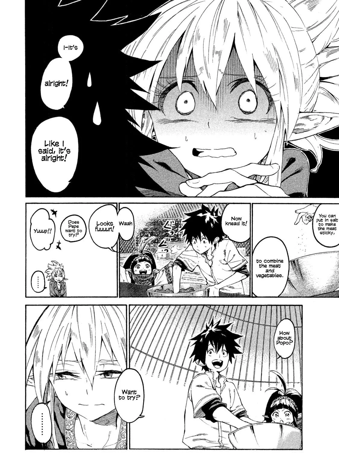 Mazumeshi Elf to Yuboku gurashi Chapter 1 page 60 - 