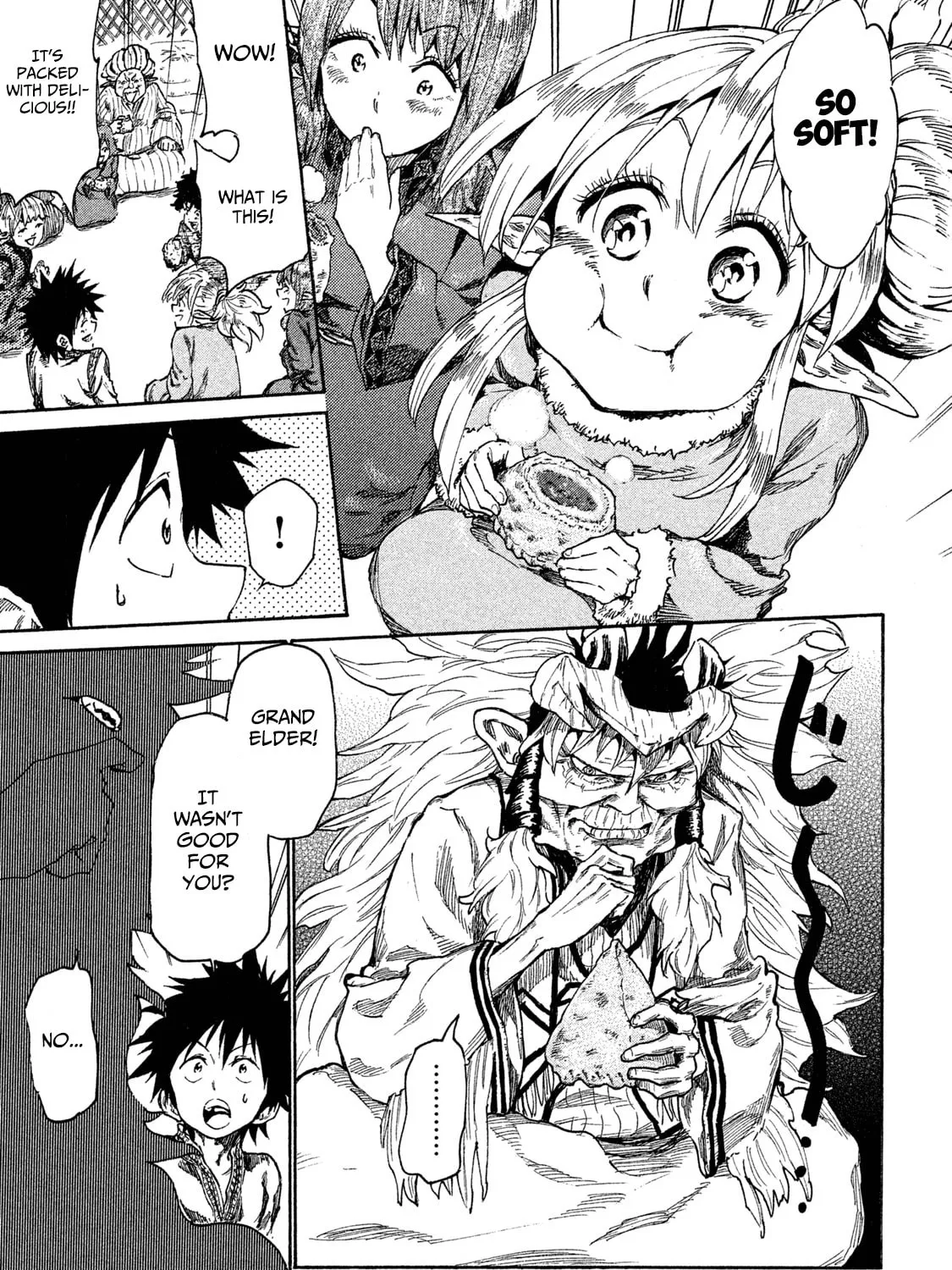 Mazumeshi Elf to Yuboku gurashi Chapter 11 page 57 - 