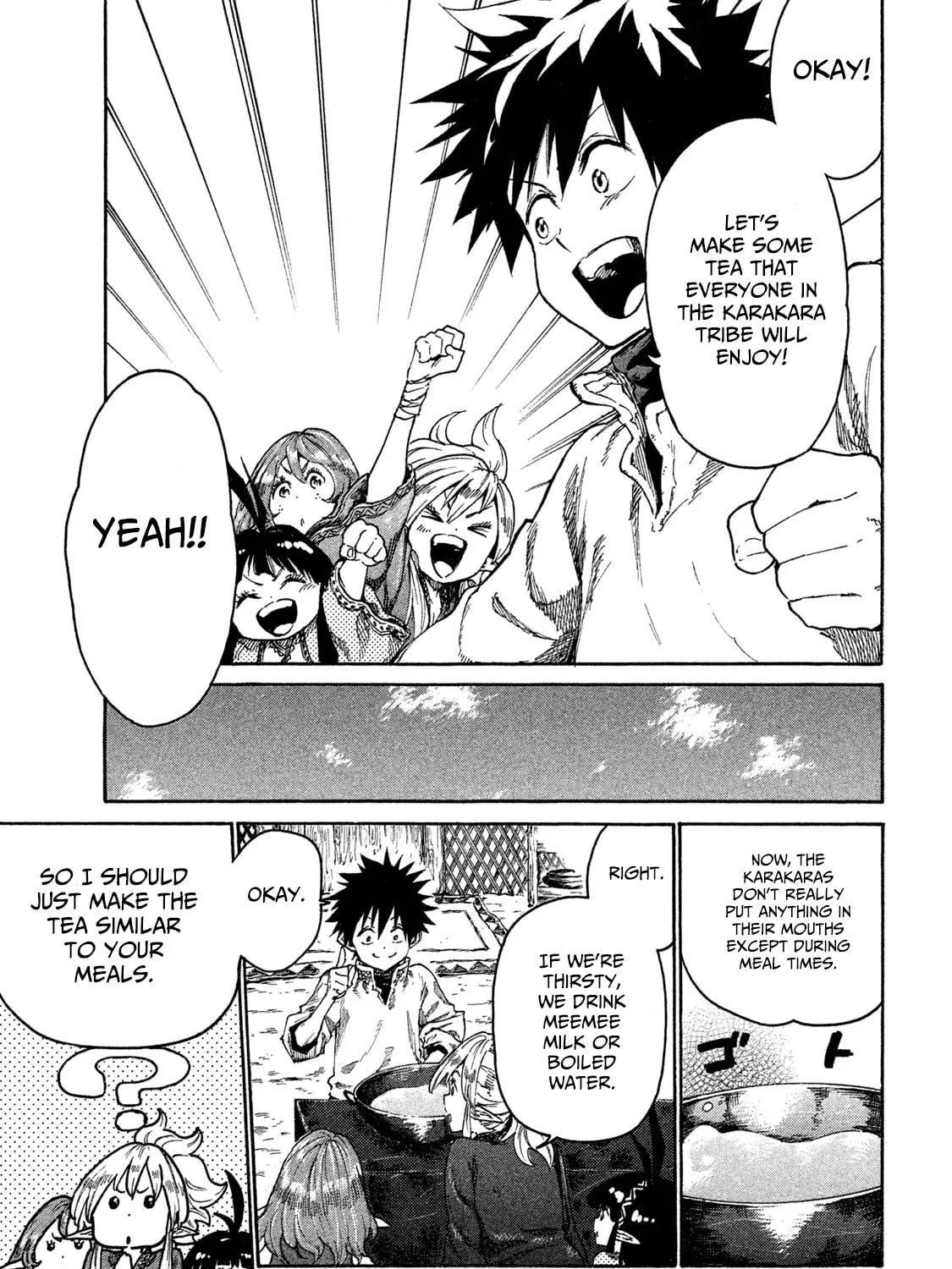 Mazumeshi Elf to Yuboku gurashi Chapter 12 page 21 - 