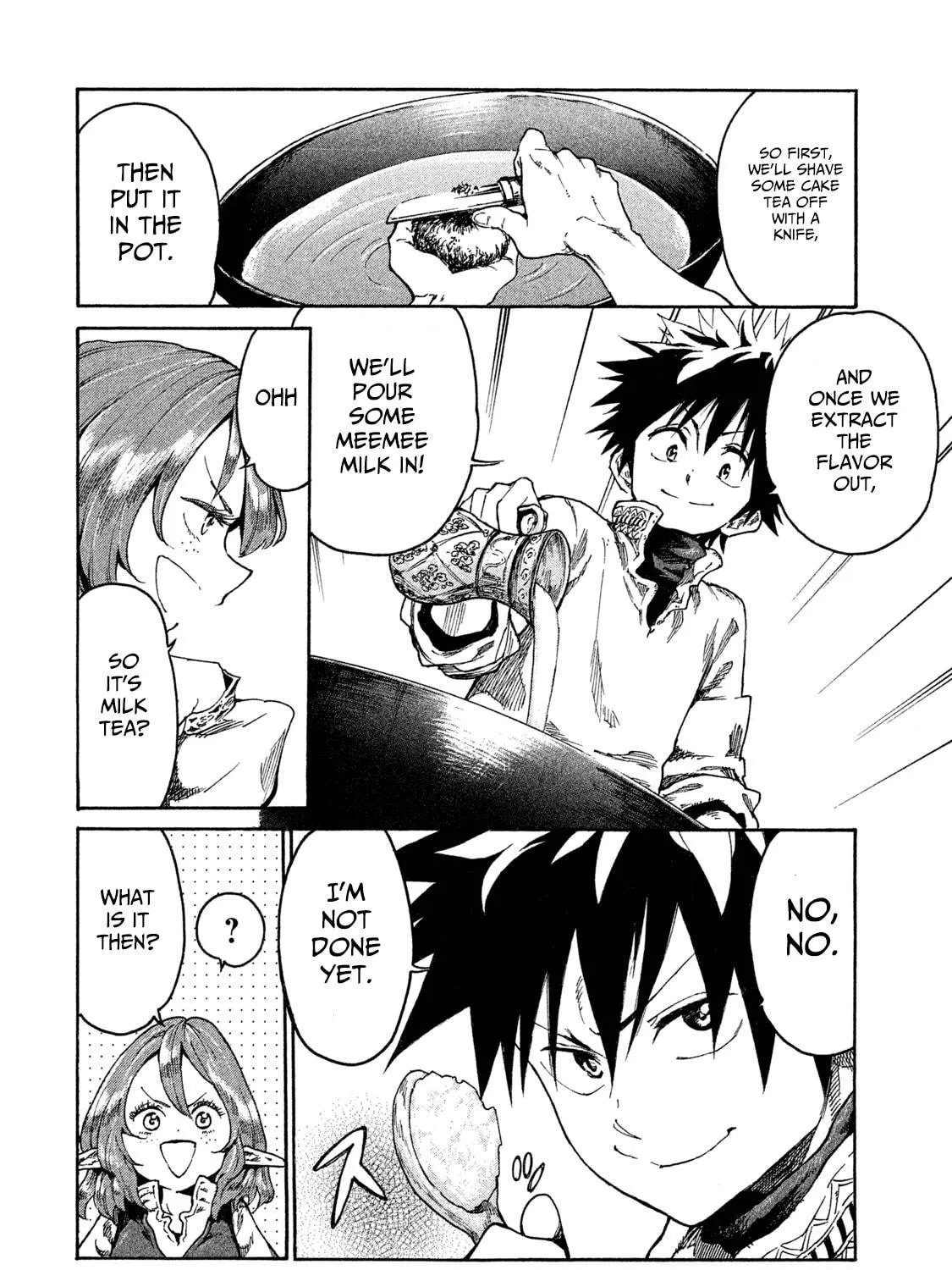Mazumeshi Elf to Yuboku gurashi Chapter 12 page 23 - 