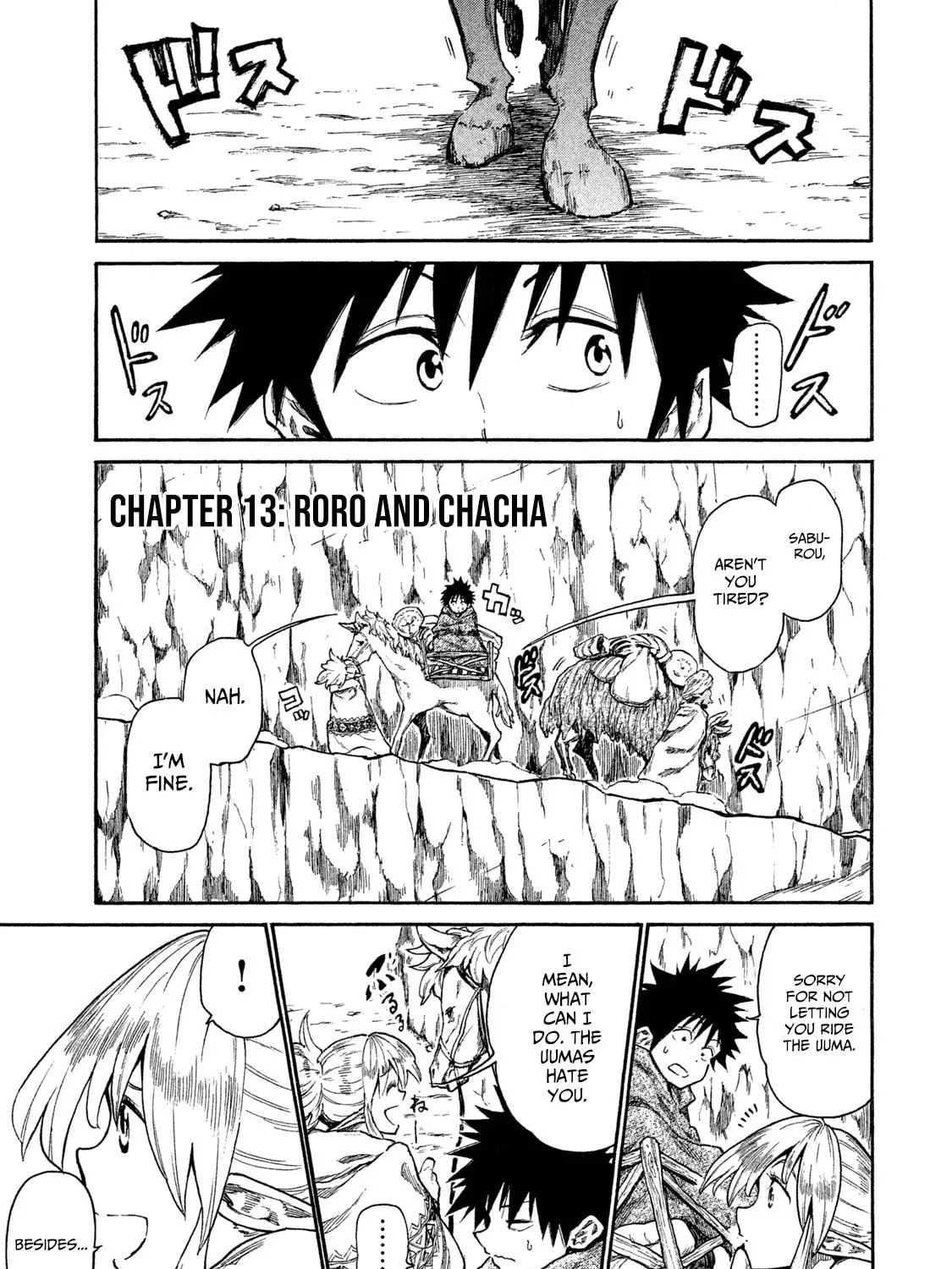 Mazumeshi Elf to Yuboku gurashi Chapter 13 page 1 - 
