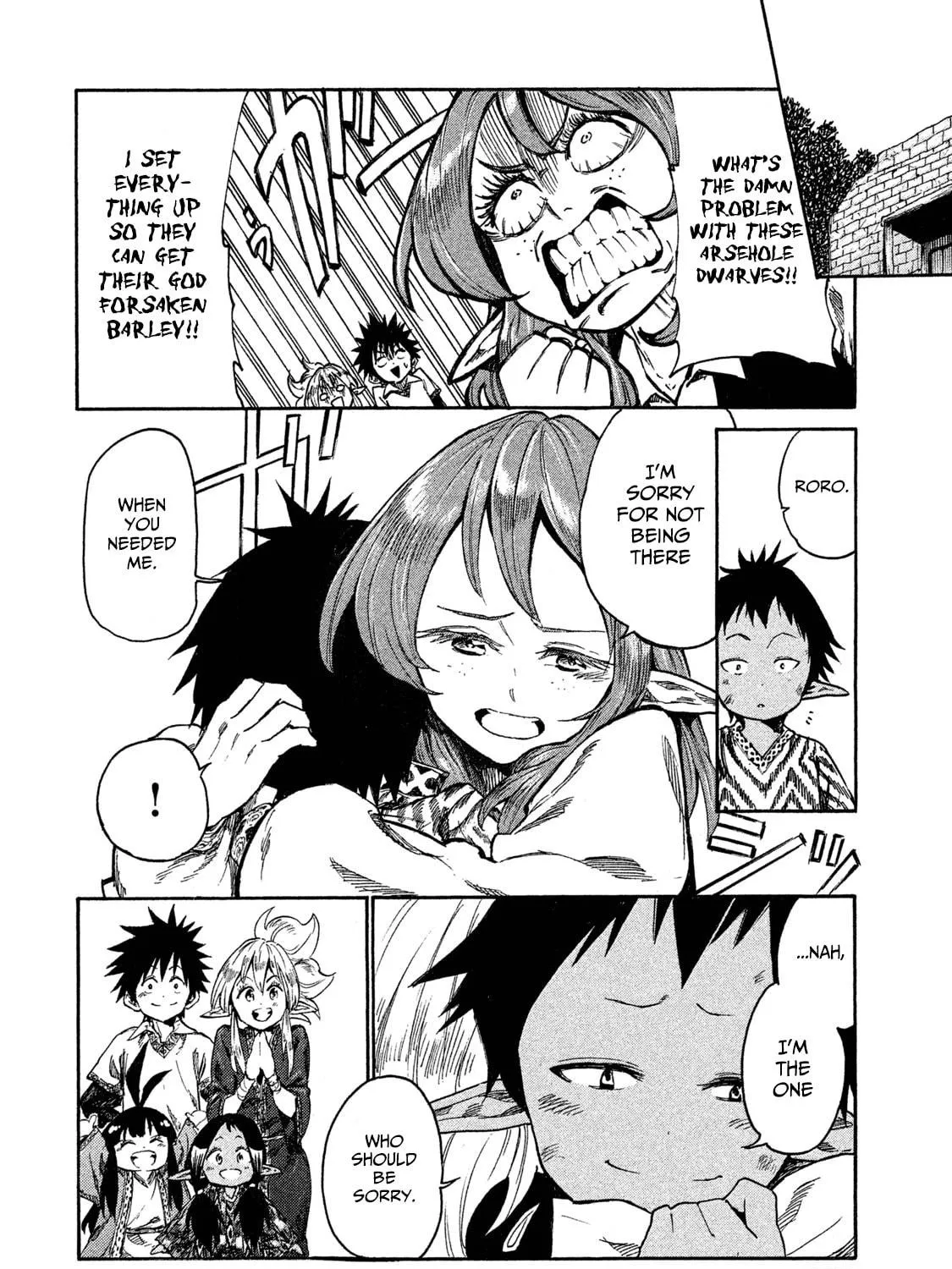 Mazumeshi Elf to Yuboku gurashi Chapter 13 page 35 - 
