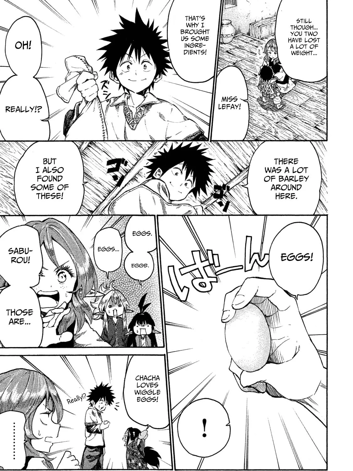 Mazumeshi Elf to Yuboku gurashi Chapter 13 page 37 - 