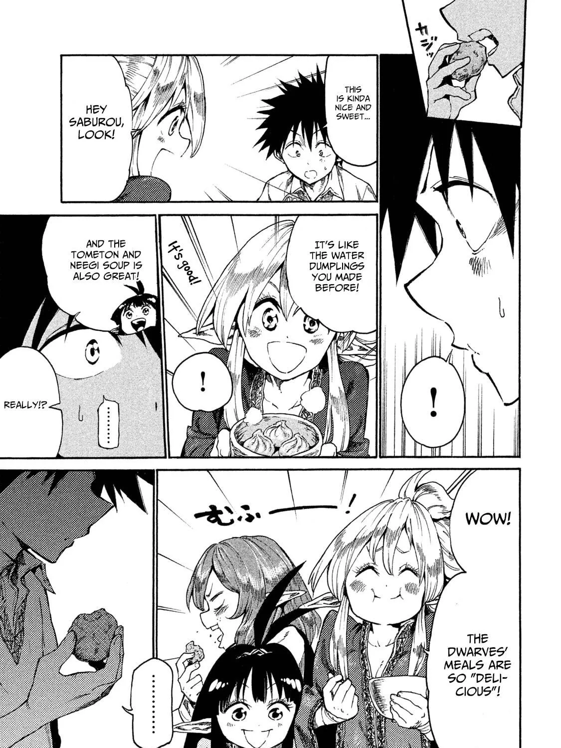 Mazumeshi Elf to Yuboku gurashi Chapter 14 page 17 - 