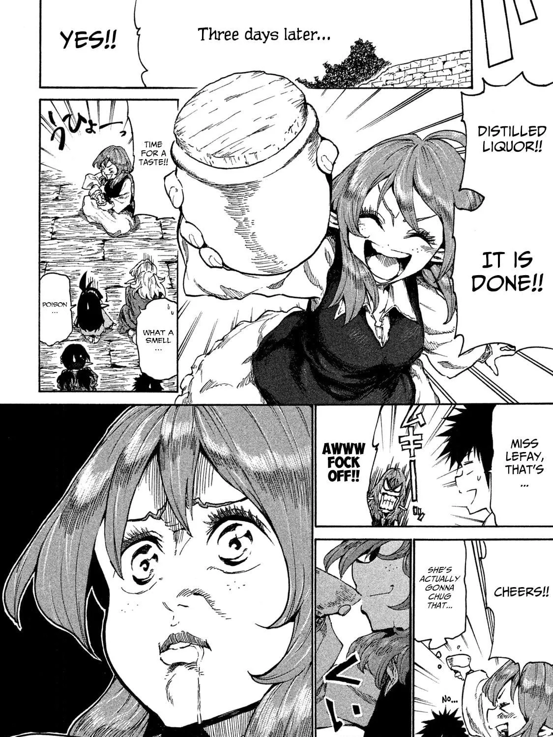 Mazumeshi Elf to Yuboku gurashi Chapter 15 page 35 - 