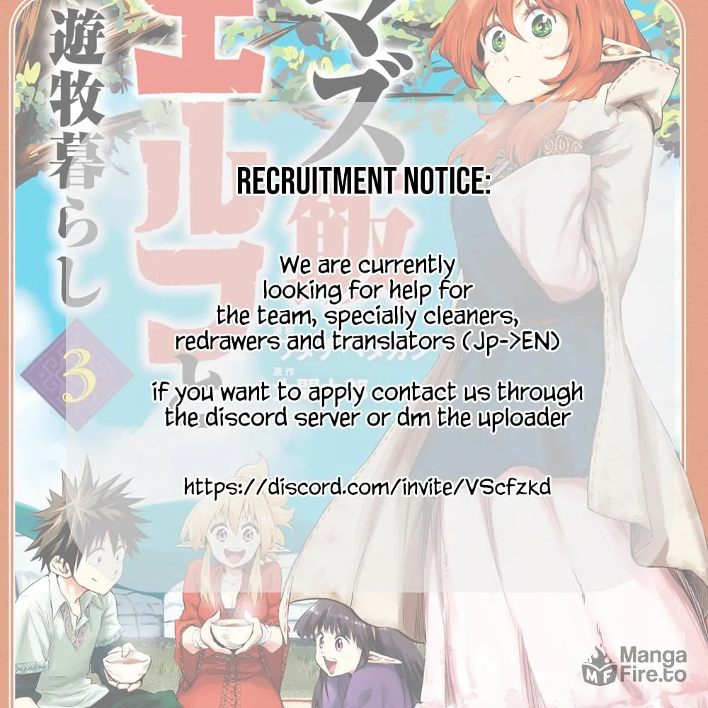 Mazumeshi Elf to Yuboku gurashi Chapter 16 page 35 - 
