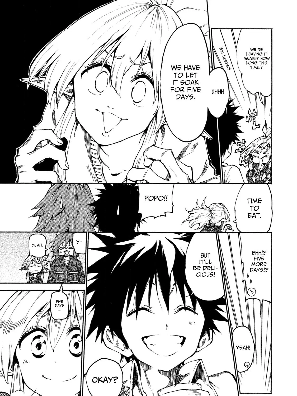 Mazumeshi Elf to Yuboku gurashi Chapter 17 page 37 - 