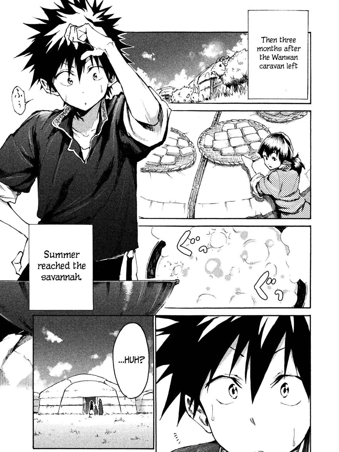 Mazumeshi Elf to Yuboku gurashi Chapter 18 page 33 - 