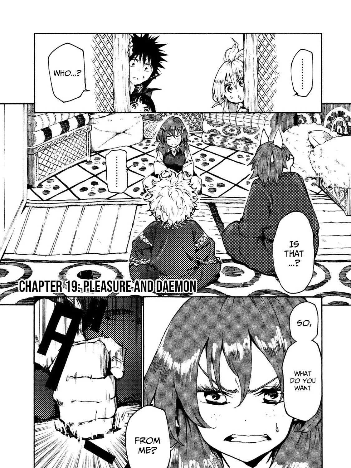 Mazumeshi Elf to Yuboku gurashi Chapter 19 page 1 - 