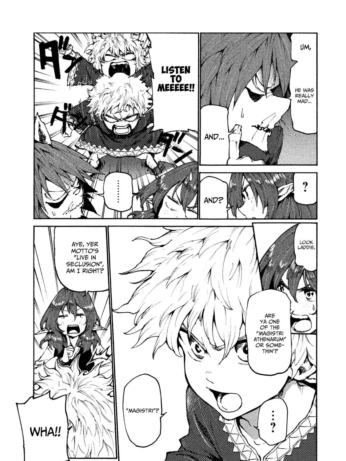 Mazumeshi Elf to Yuboku gurashi Chapter 19 page 5 - 