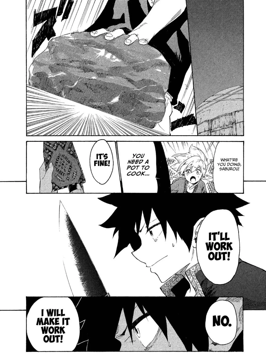 Mazumeshi Elf to Yuboku gurashi Chapter 2 page 46 - 