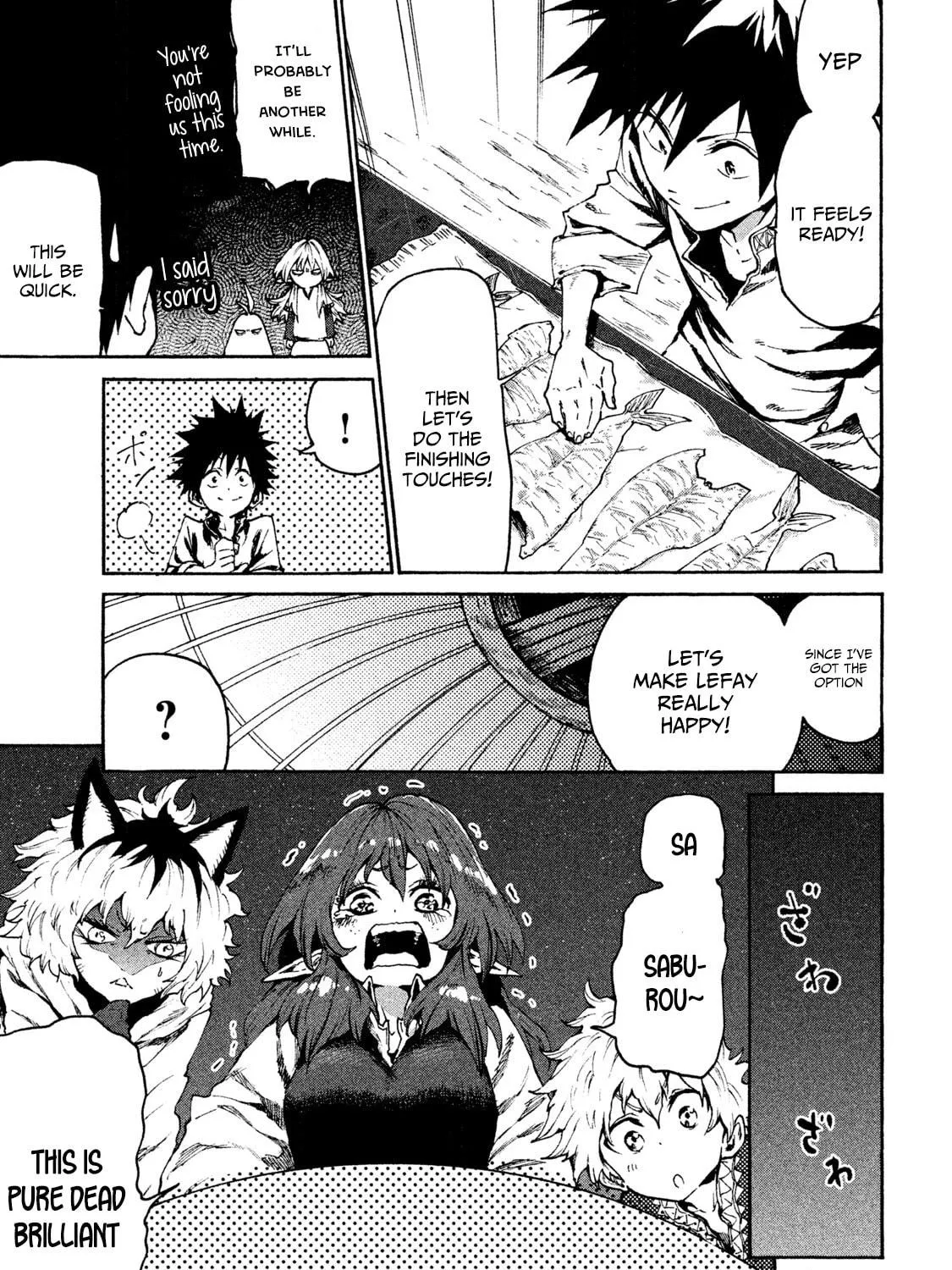 Mazumeshi Elf to Yuboku gurashi Chapter 22 page 41 - 