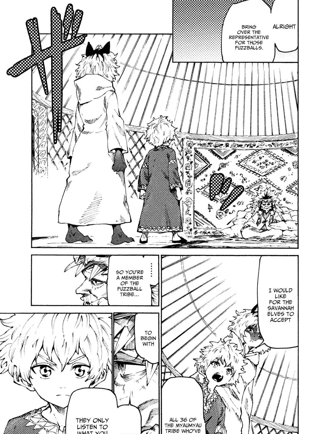 Mazumeshi Elf to Yuboku gurashi Chapter 24 page 17 - 