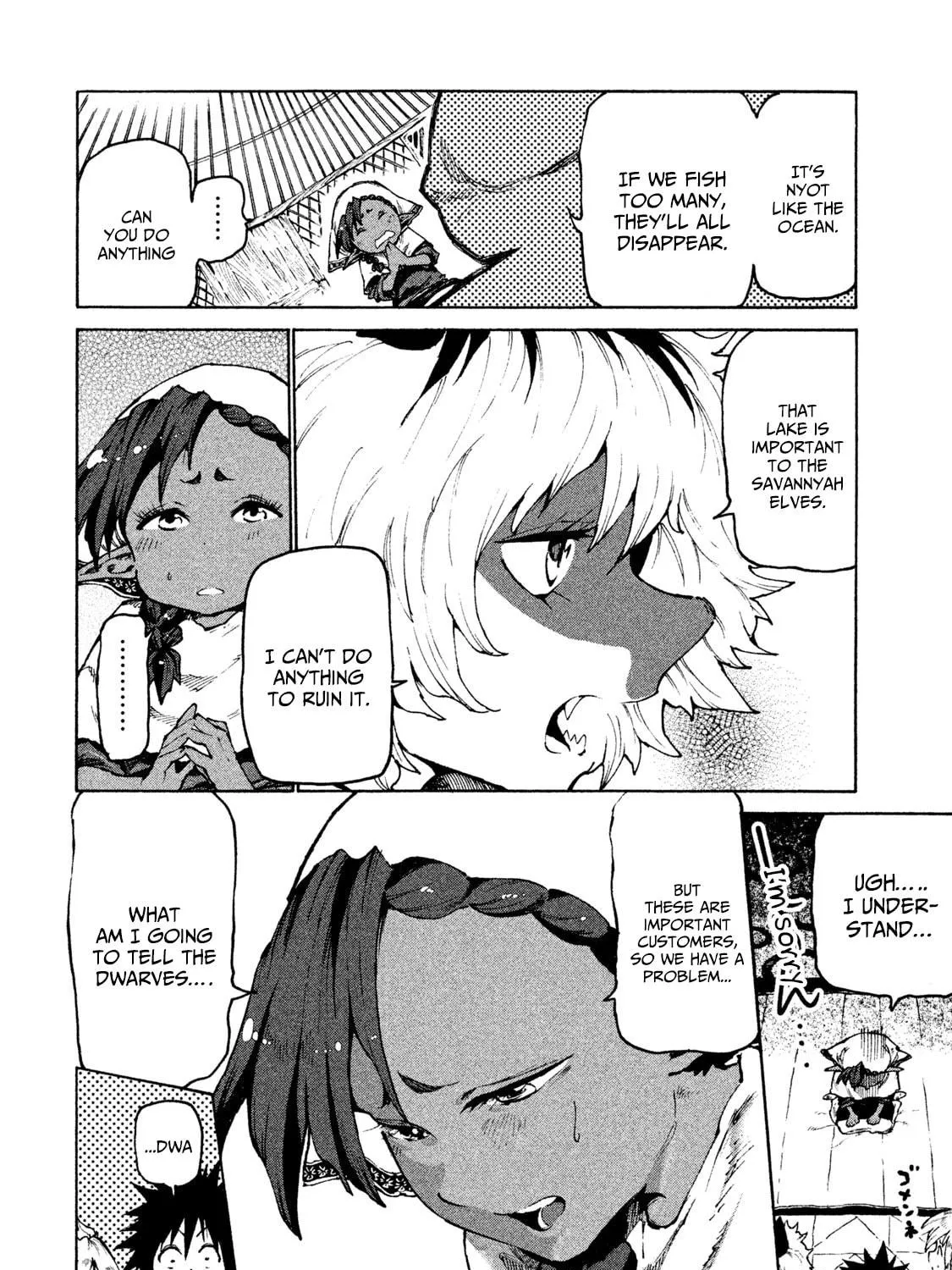 Mazumeshi Elf to Yuboku gurashi Chapter 28 page 23 - 
