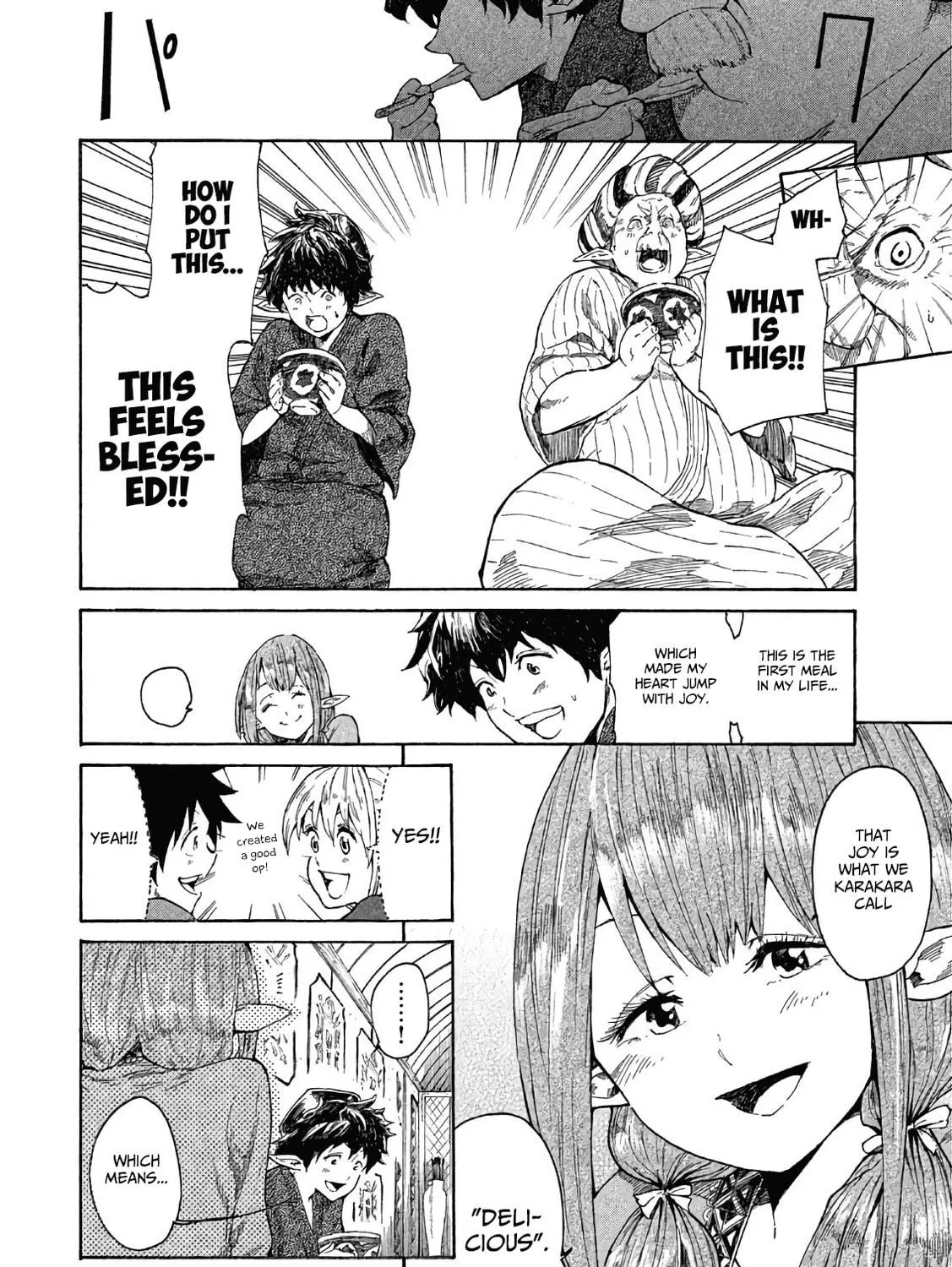 Mazumeshi Elf to Yuboku gurashi Chapter 3 page 16 - 