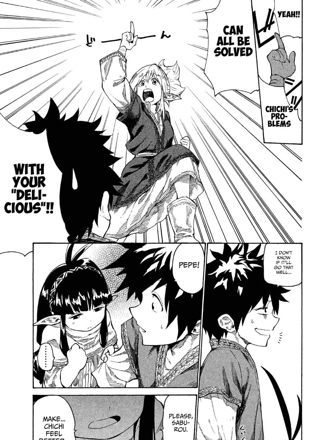 Mazumeshi Elf to Yuboku gurashi Chapter 3 page 22 - 