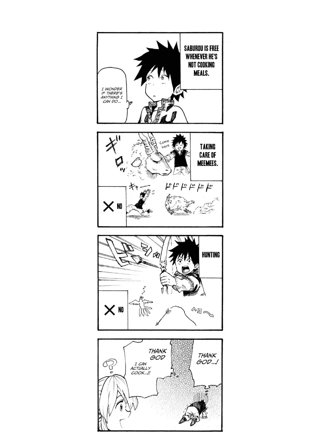 Mazumeshi Elf to Yuboku gurashi Chapter 3 page 44 - 