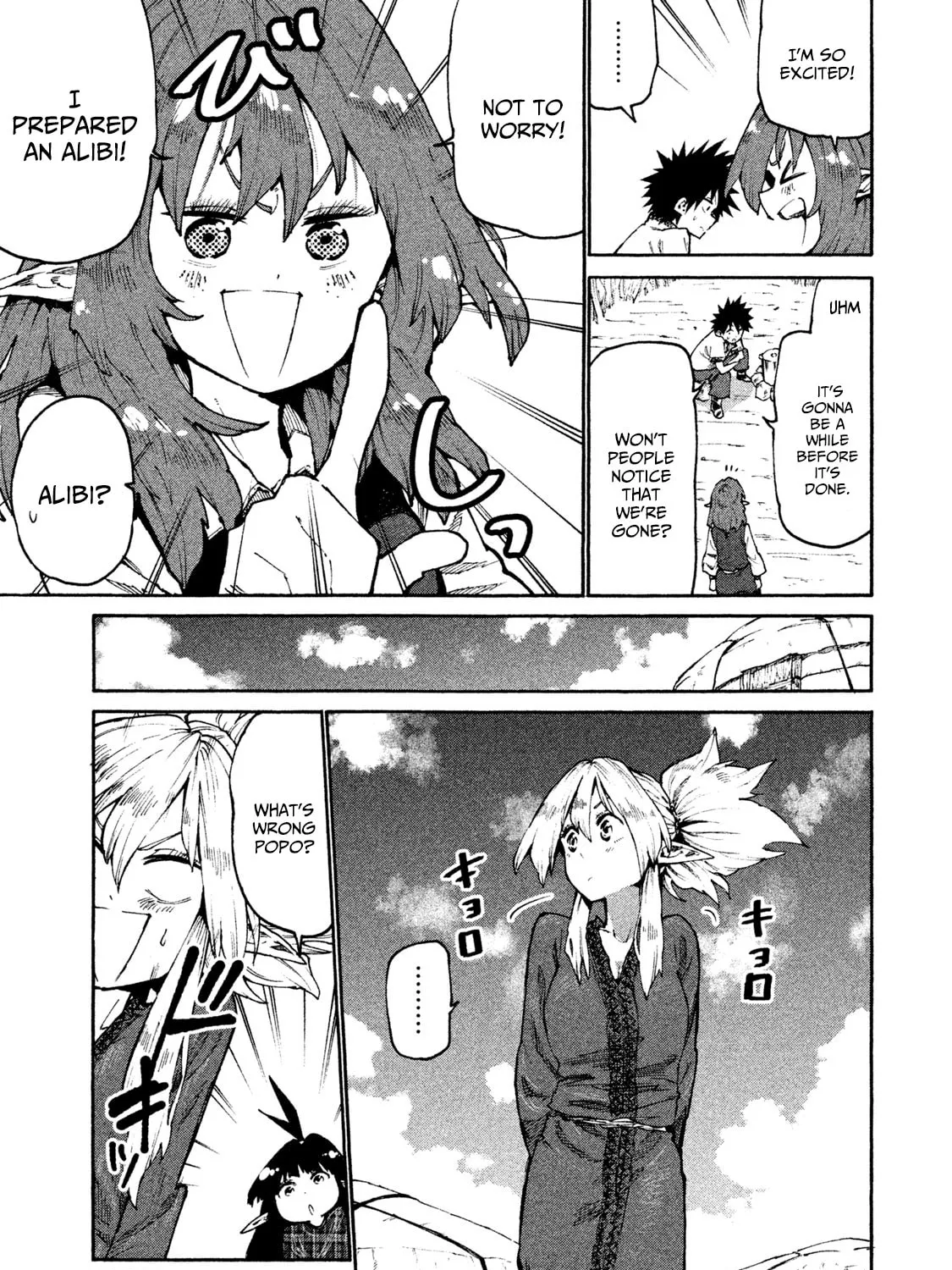 Mazumeshi Elf to Yuboku gurashi Chapter 30 page 33 - 