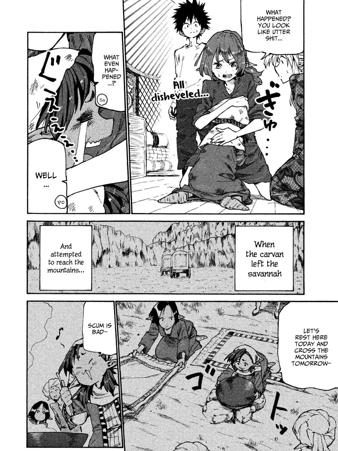 Mazumeshi Elf to Yuboku gurashi Chapter 32 page 11 - 