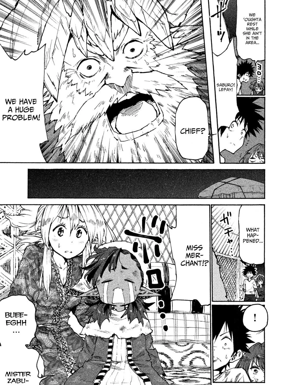 Mazumeshi Elf to Yuboku gurashi Chapter 32 page 9 - 